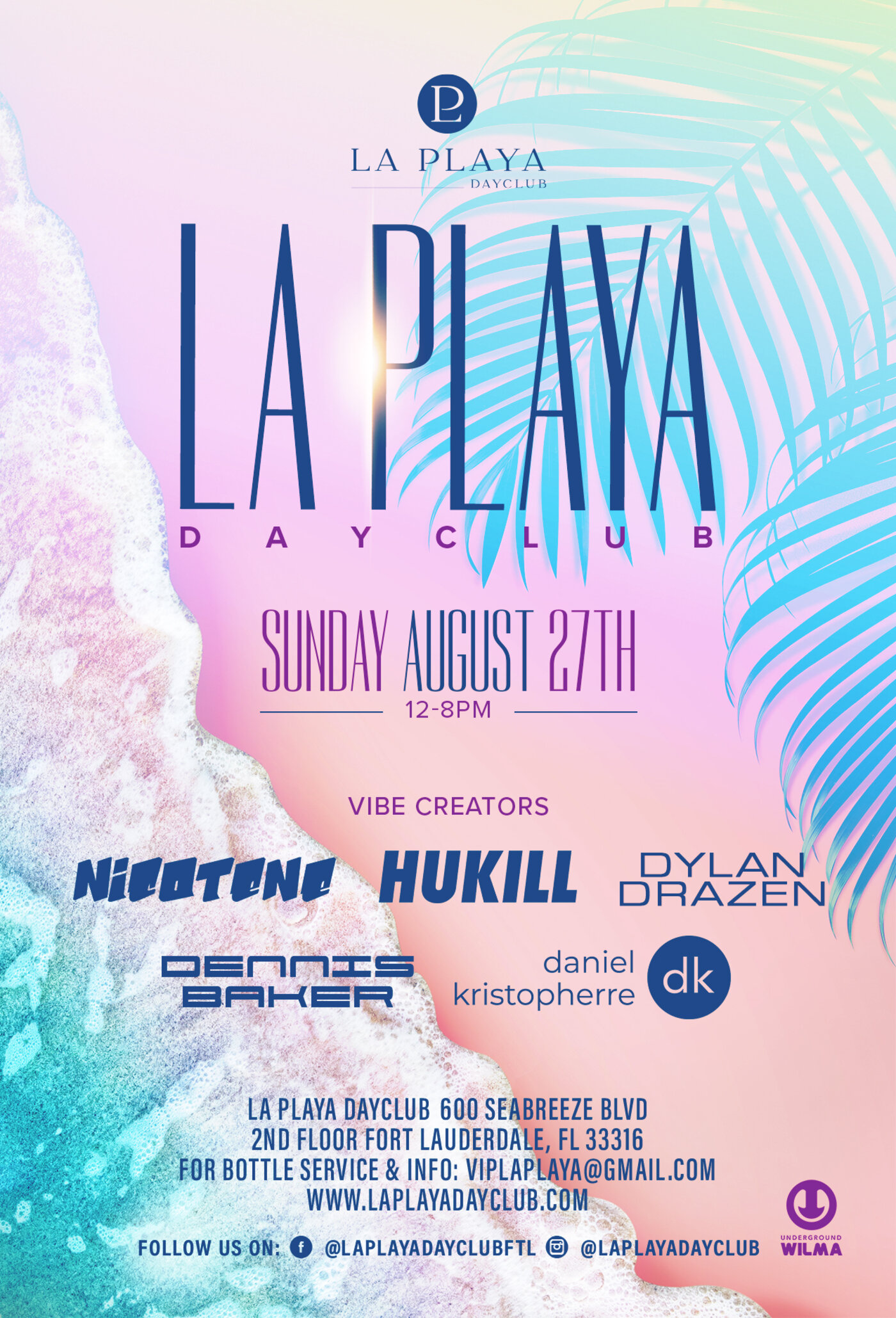 La Playa flyer