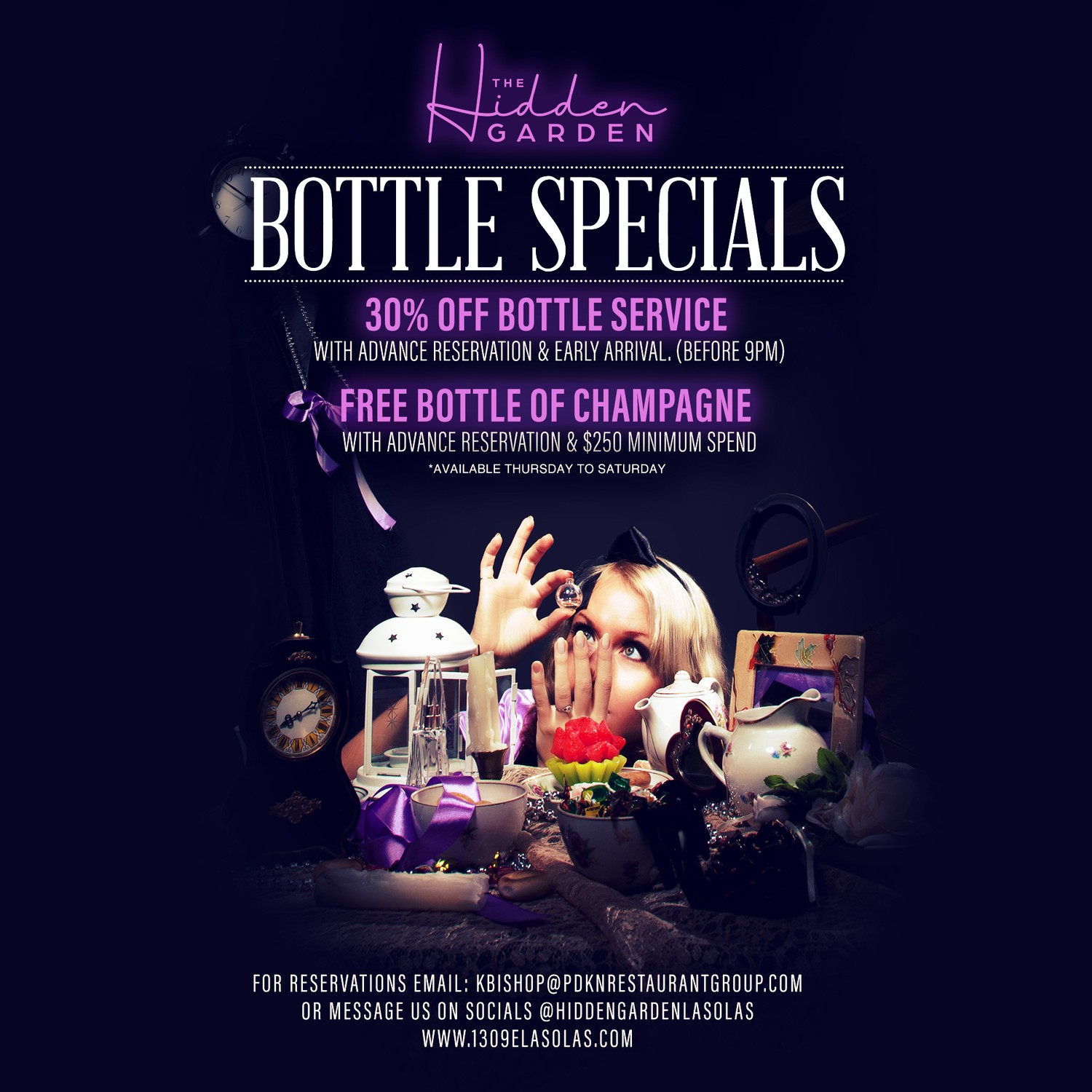 Bottle Specials flyer