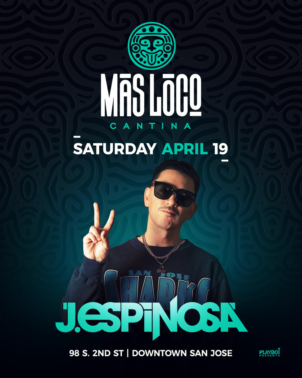 J Espinosa event flyer