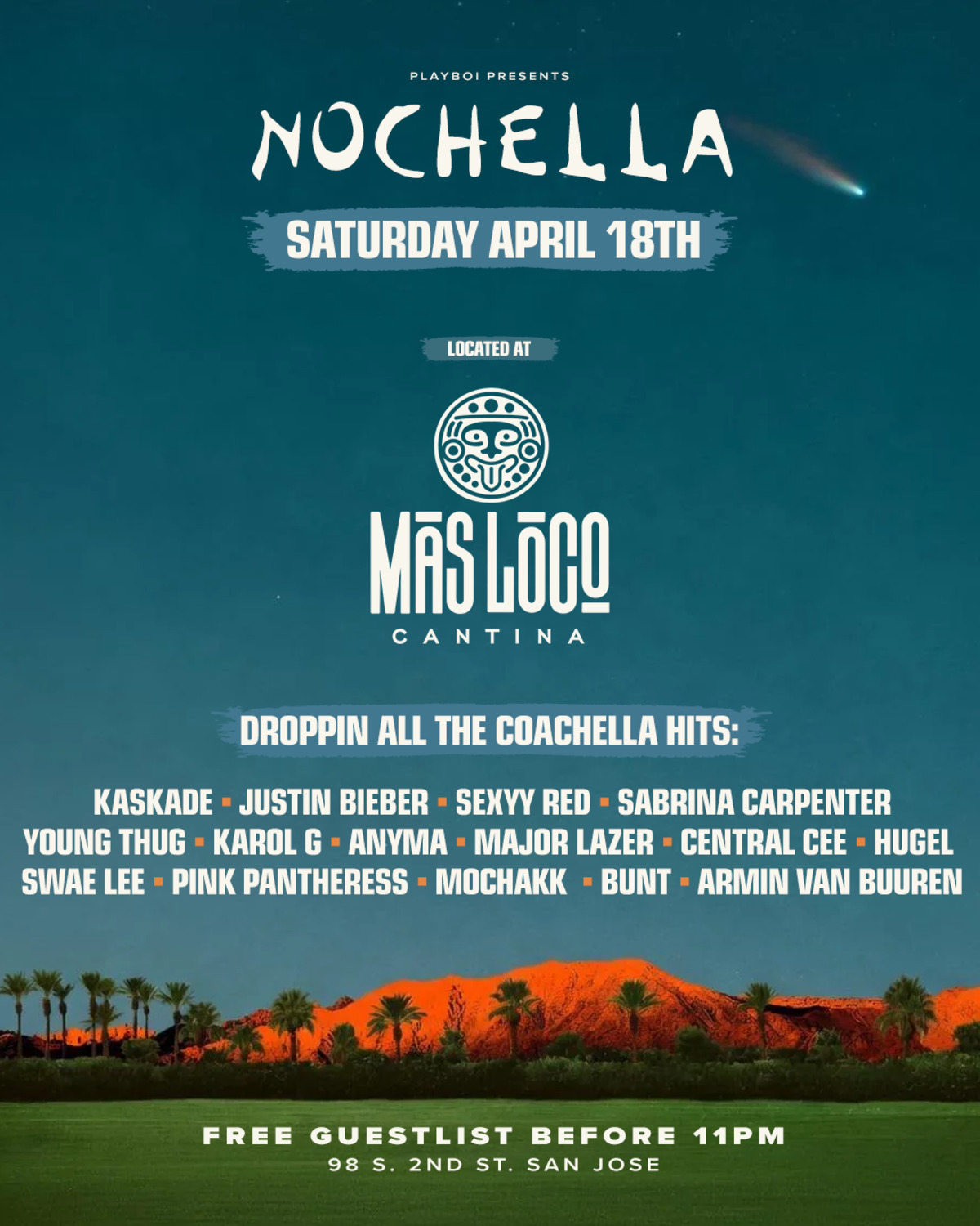 Nochella event flyer